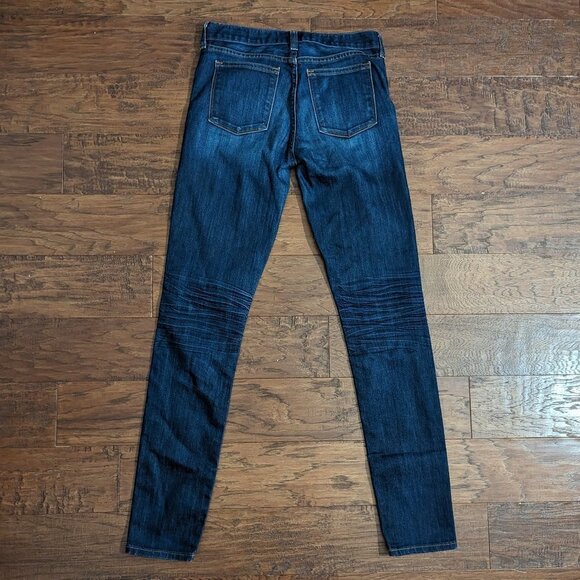 J. Crew Women's Skinny Jeans - Dark Blue - Picture 3 of 6